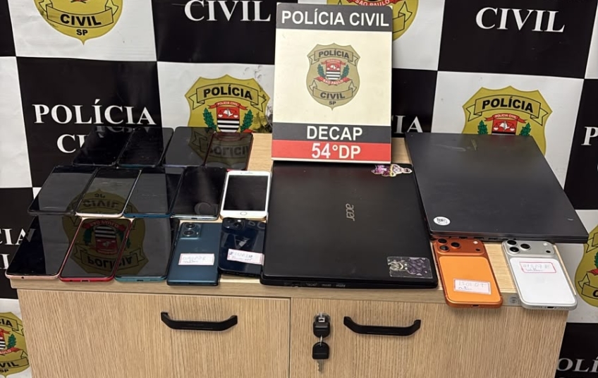 Central clandestina de golpes é descoberta em SP após denúncia anônima