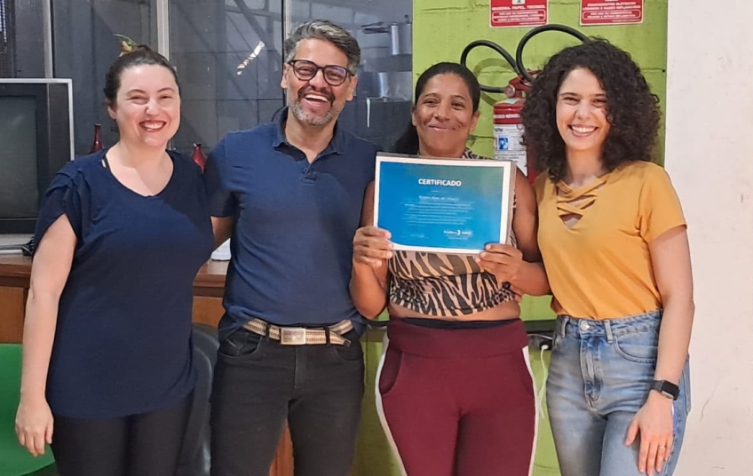 Programa Ser+ conclui capacitações na Cooperativa Chico Mendes