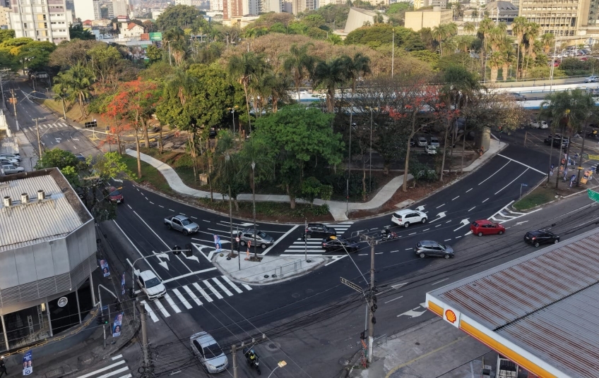 Santo André entrega obra viária no bairro Jardim para melhorar fluidez no trânsito
