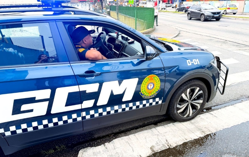 GCM de São Bernardo recupera, no Rudge Ramos, veículo furtado em Santo André