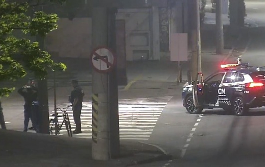 GCM de São Caetano prende dois homens por pichação no Bairro Mauá após flagrante do Smart Sanca