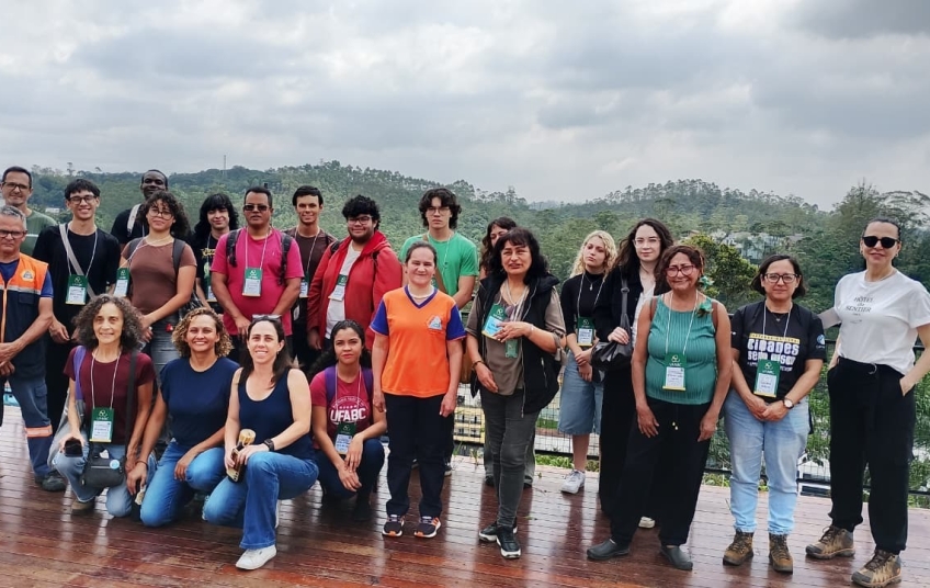 Defesa Civil de Ribeirão Pires recebe alunos da UFABC para apresentar trabalho de prevenção e identificação de áreas de risco