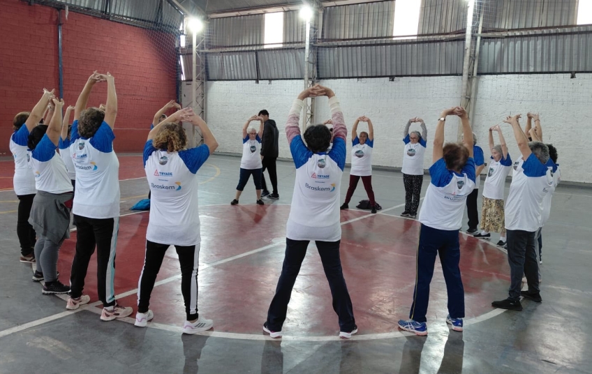 Braskem apoia projetos que promovem esporte, cultura e qualidade de vida para pessoas 60+