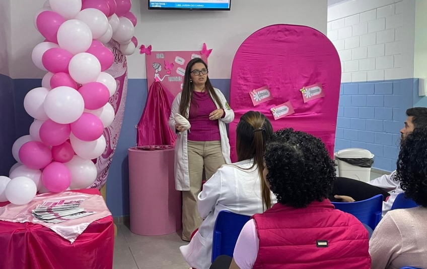 Itaquá amplia ações de prevenção durante o Outubro Rosa