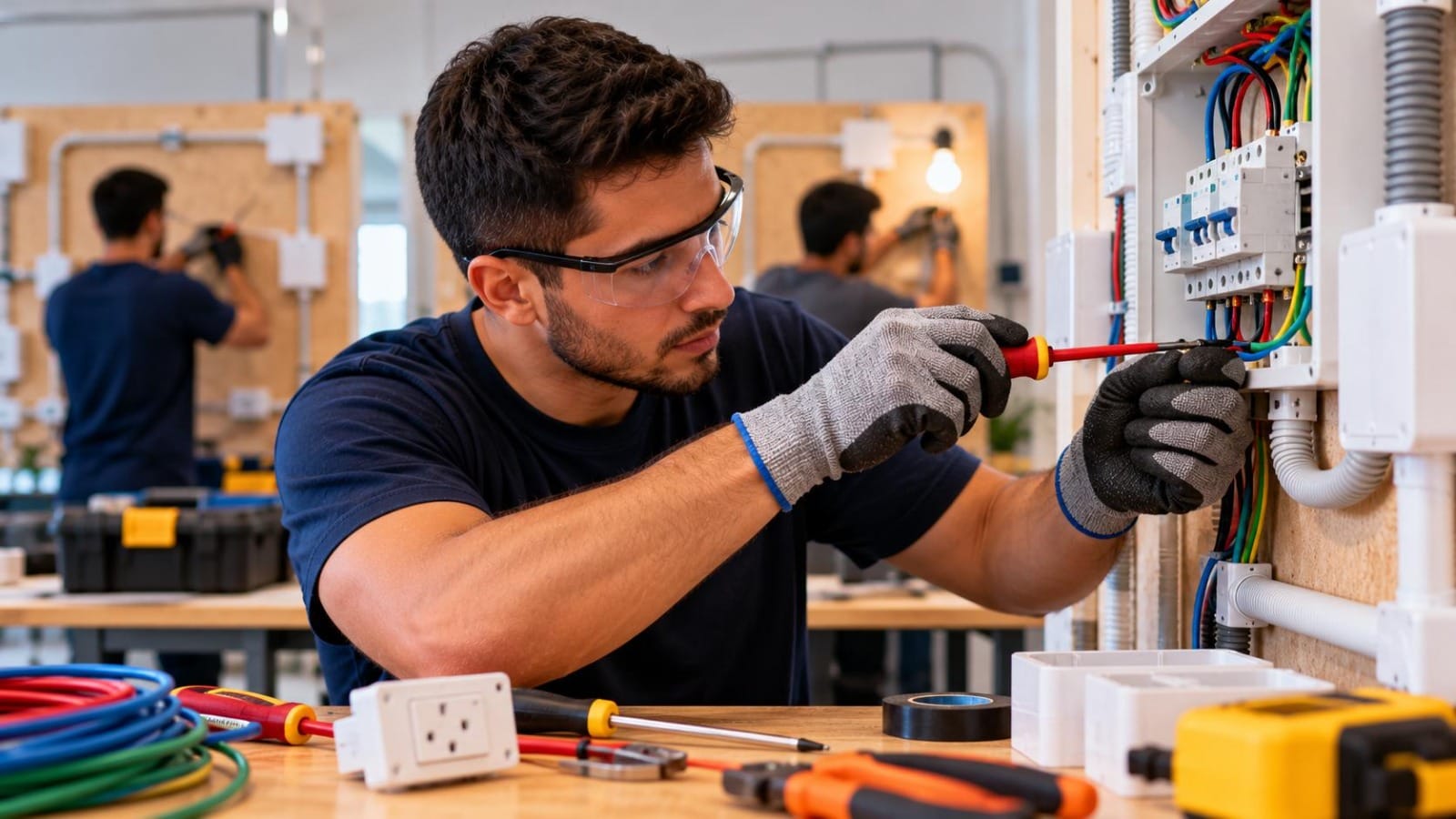Santo André abre inscrições para cursos gratuitos de instalações elétricas e fechaduras residenciais