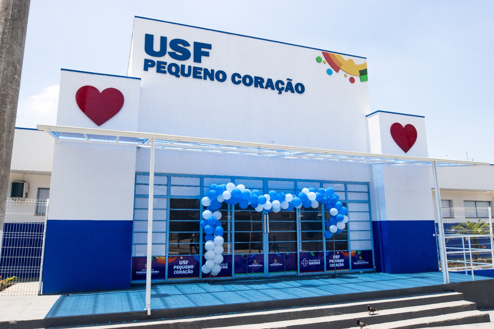 ITAQUÁ INAUGURA USF PEQUENO CORAÇÃO  