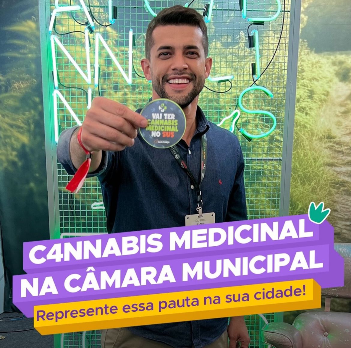 BANCADA DA CANNABIS MEDICINAL NA CÂMARA MUNICIPAL