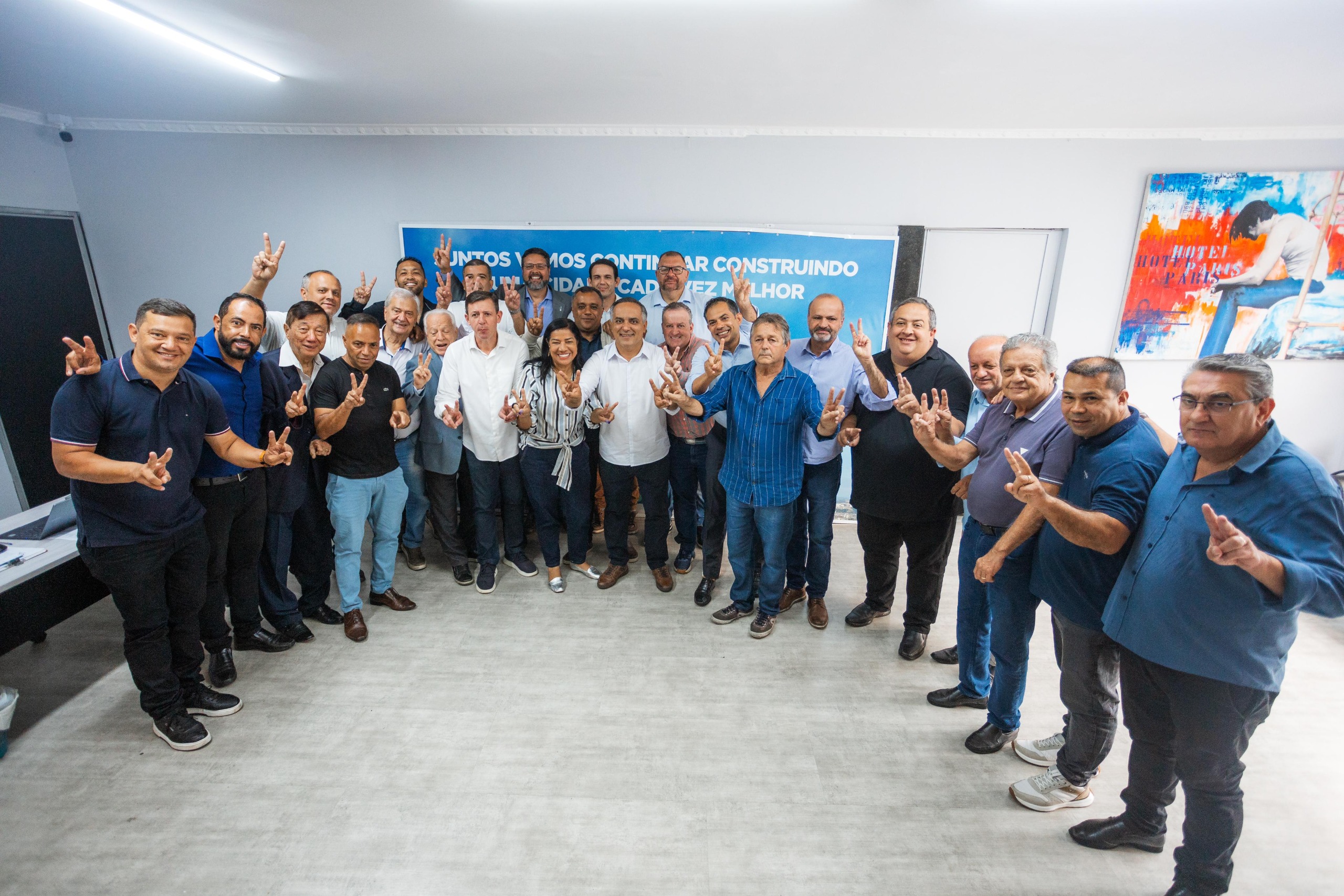 Marcelo Lima se reúne com mais de 20 vereadores em São Bernardo
