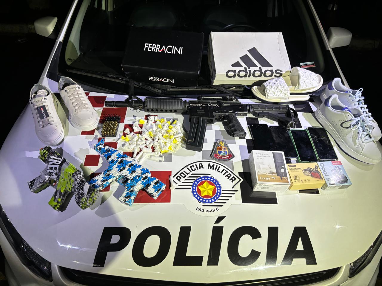 POLÍCIA MILITAR PRENDE CRIMINOSO POR TRÁFICO DE DROGAS