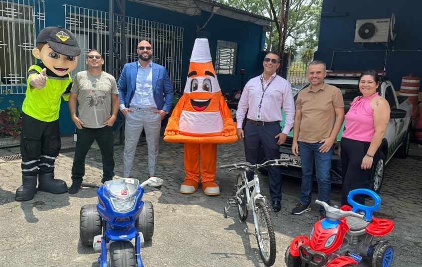 Ribeirão Pires apresenta projetos pioneiros ao Detran SP