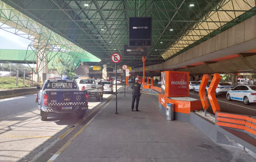 Policiamento Municipal prende homem por tentativa de homicídio no Aeroporto Internacional