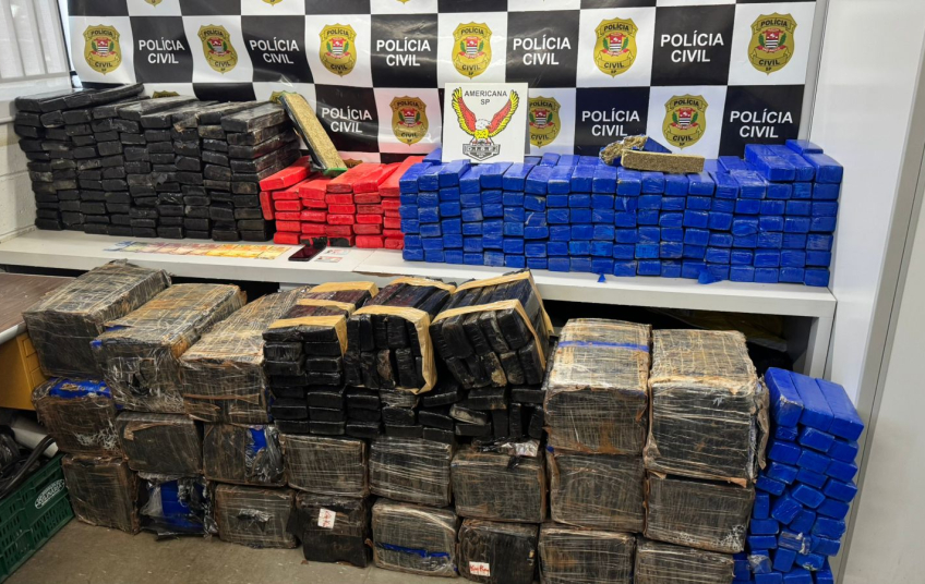 Dise apreende quase 800 kg de maconha em operação no interior de São Paulo
