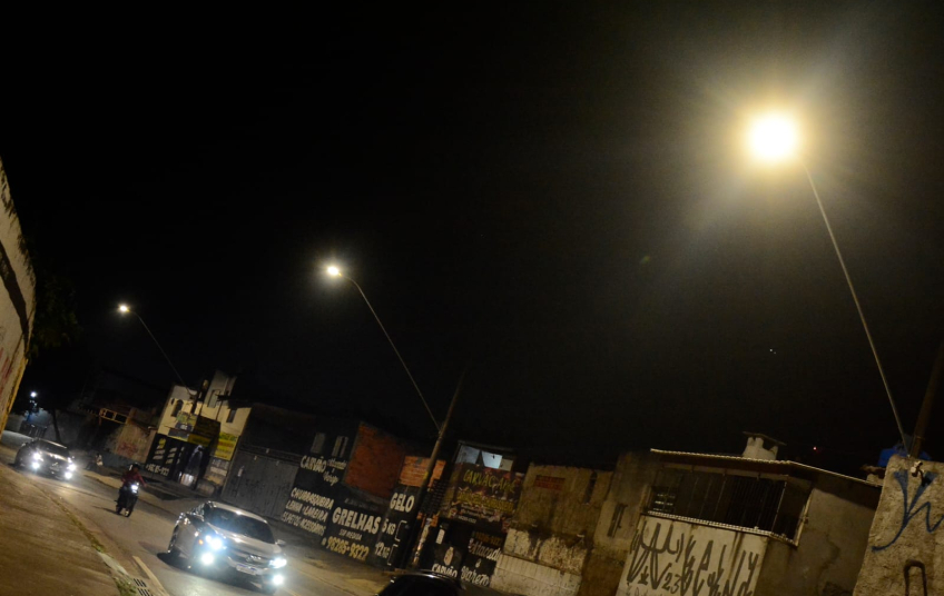 Santo André alcança 4.200 pontos modernizados pelo Banho de Luz em 2025
