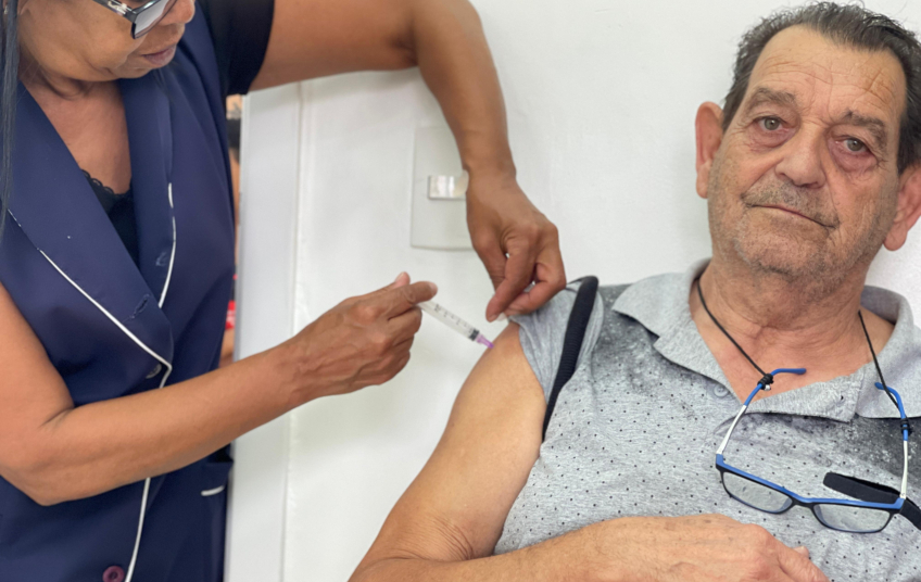 Dia D de vacinação em Ribeirão Pires imunizou 800 pessoas contra a influenza