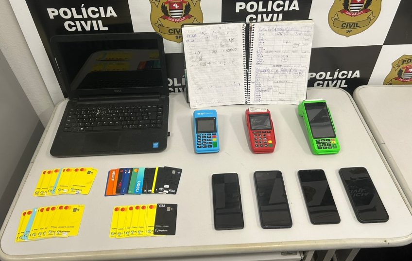 Polícia de Santos prende ‘conteiro do crime’ que movimentava dinheiro de estelionatos