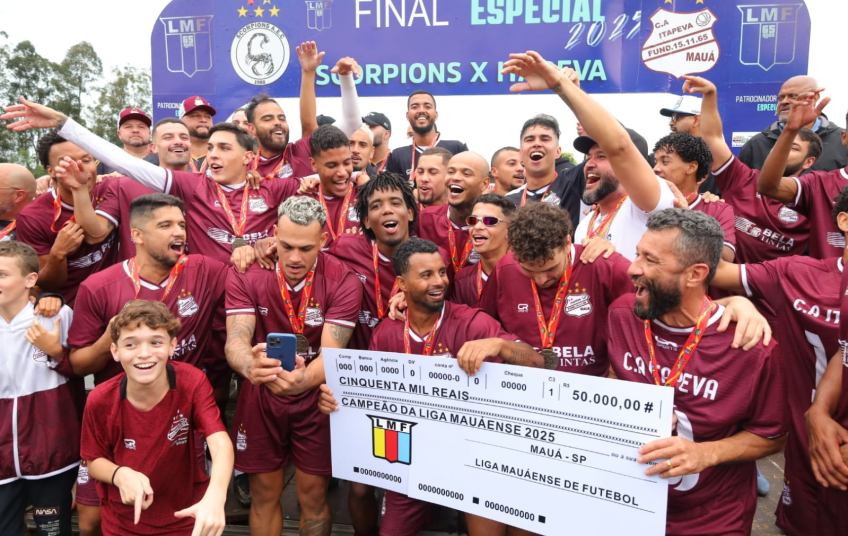 Itapeva vence Scorpions nos pênaltis e conquista o mauaense de futebol