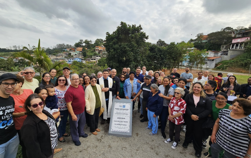 Ribeirão Pires celebra lançamento da pedra fundamental de duas igrejas