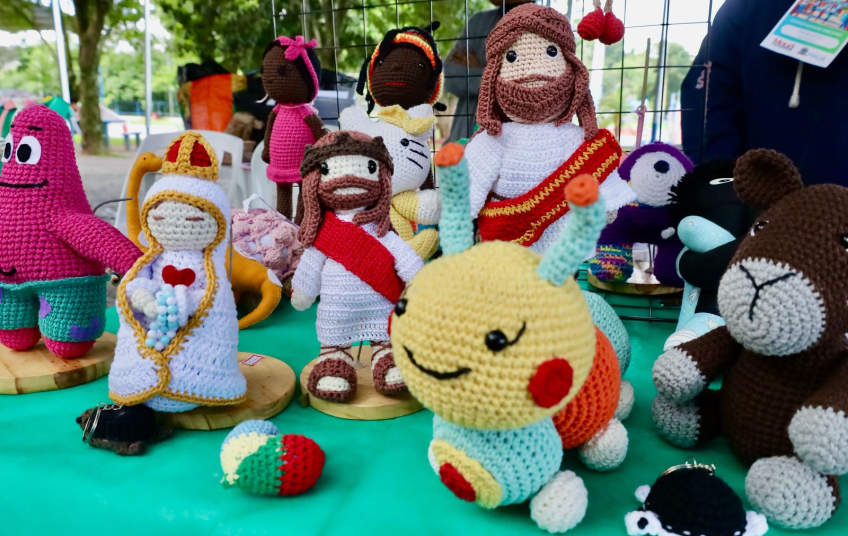 Barraca de amigurumi também estará nas Feiras de Artesanato - Foto: Divulgação - PMM