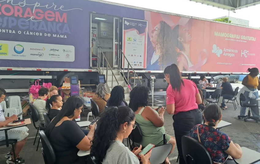 Ação oferece mamografia gratuita na Esplanada do Paço de São Bernardo