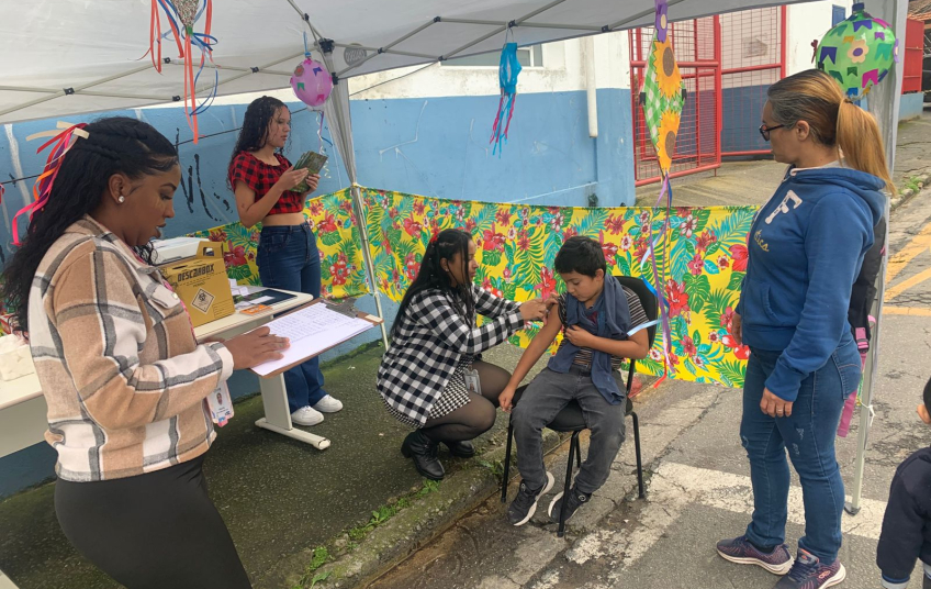 Prefeitura de Mauá aplica mais de 2 mil doses da vacina contra a gripe em ação especial no sábado