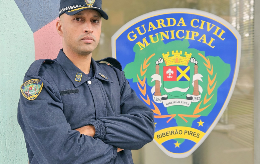 Wenderson Ferreira é o novo comandante da Guarda Civil Municipal de Ribeirão Pires