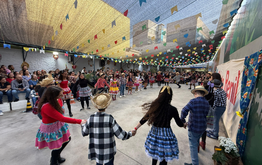 Festa Junina do Colégio Renil reúne mais de 3 mil pessoas em um evento repleto de tradição e união