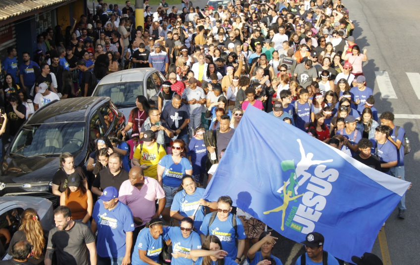 15ª Marcha para Jesus de Ribeirão Pires acontece no próximo dia 19