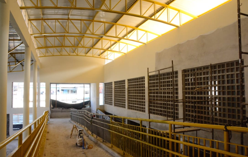 Obras na creche Guarani entram em fase de acabamento; inscrições estão abertas para 2026