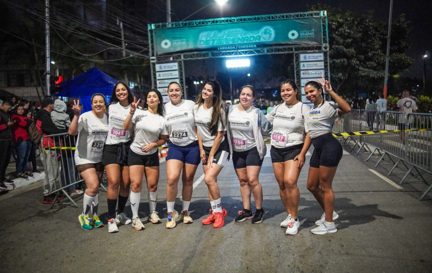 São Bernardo do Campo recebe a primeira “Corrida e Caminhada Mulher Determinada” noturna, com quase 4 mil participantes