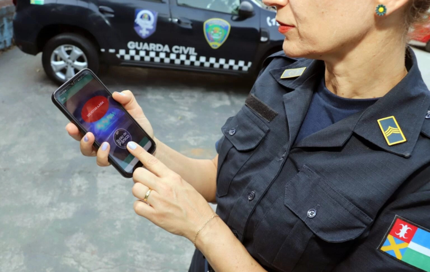 Aplicativo Ana auxilia GCM de Ribeirão Pires em flagrante de descumprimento de medida protetiva