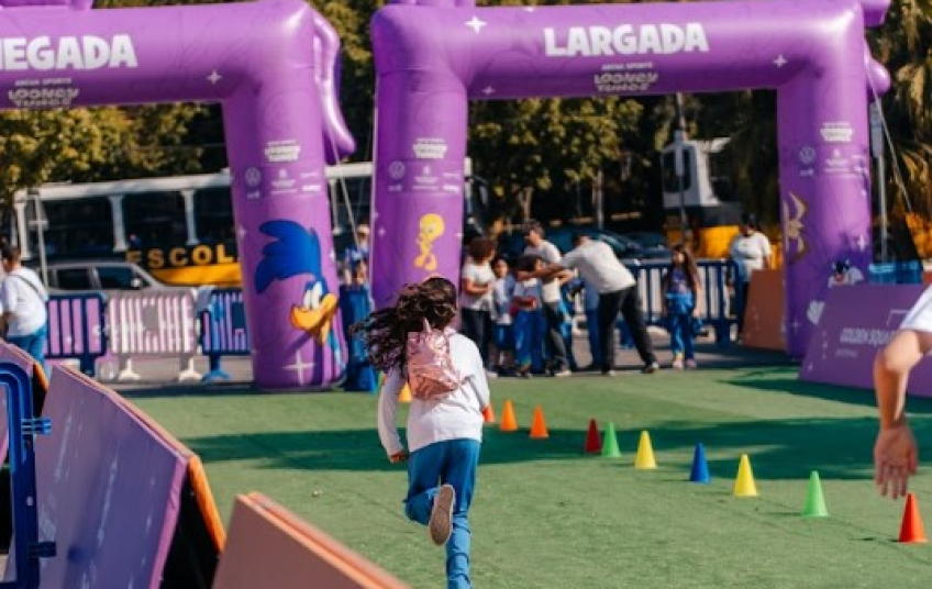 Maratona Kids de São Bernardo movimenta arena montada no Poliesportivo com 5 mil estudantes   