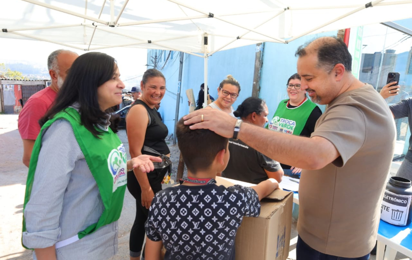 Programa Troca Verde cria dois novos núcleos nos jardins Paranavaí e Zaíra