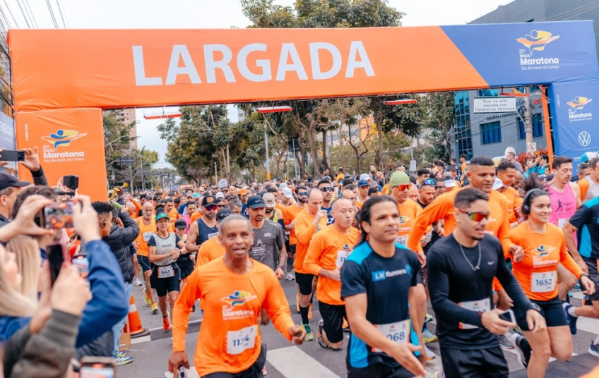 Referência no Estado, tradicional Meia Maratona de São Bernardo leva 14 mil participantes às ruas