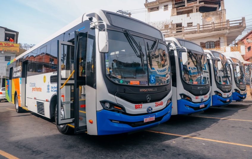 Com a entrega de 10 novos veículos na Vila São Pedro, São Bernardo chega à marca de 75 ônibus incorporados em 2025