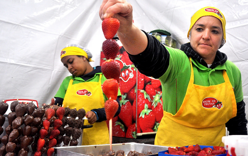 Festival do Morango, Churros & Chocolate inicia tour pelos parques de Santo André