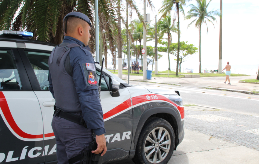 Líder de facção criminosa no Nordeste é preso no litoral paulista pelo setor de inteligência da PM