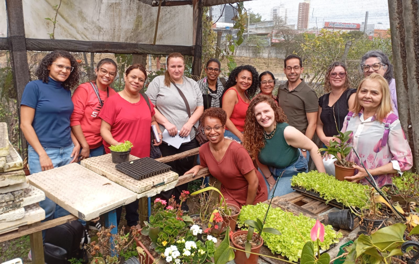 Mauá fortalece projeto de hortas escolares com capacitação de educadores