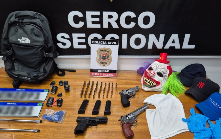 Quadrilha especializada em roubos a residências é desarticulada em ação das Polícias Civil e Militar