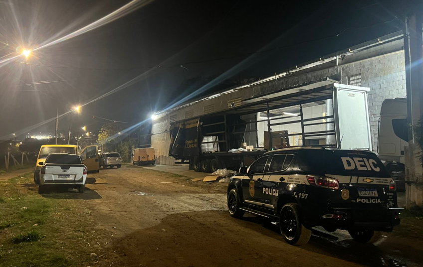 Família que simulava roubos para subtrair cargas e abastecer comércios é presa em SP