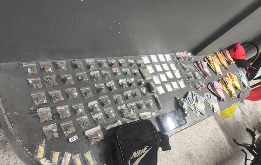 HOMEM É PRESO PELA POLÍCIA MILITAR QUANDO VENDIA DROGAS EM DIADEMA