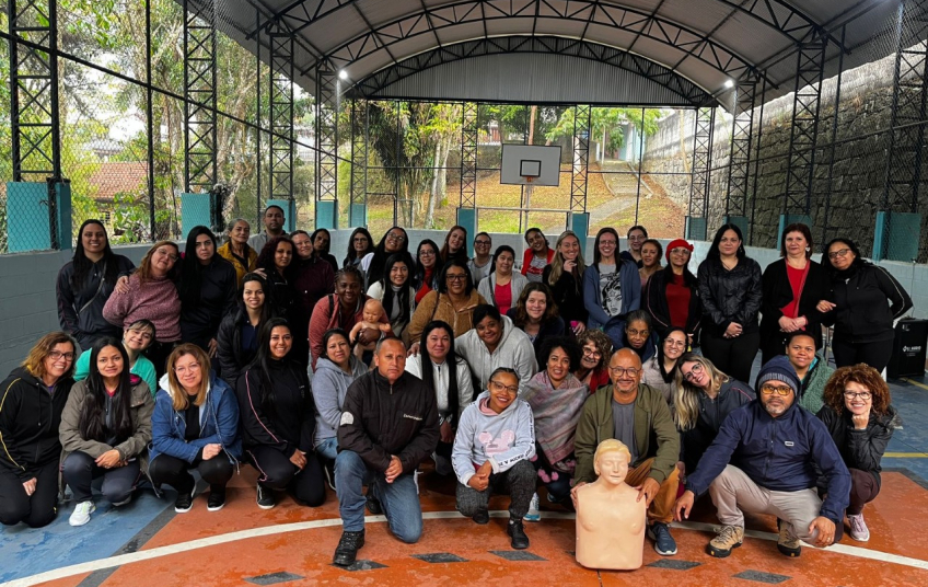 Educação de Ribeirão Pires realiza treinamento de primeiros socorros para profissionais de ensino