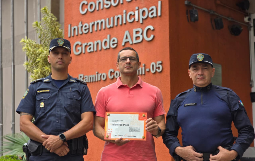 GCM de Ribeirão Pires recebe reconhecimento pela atuação na Operação ABC + Seguro