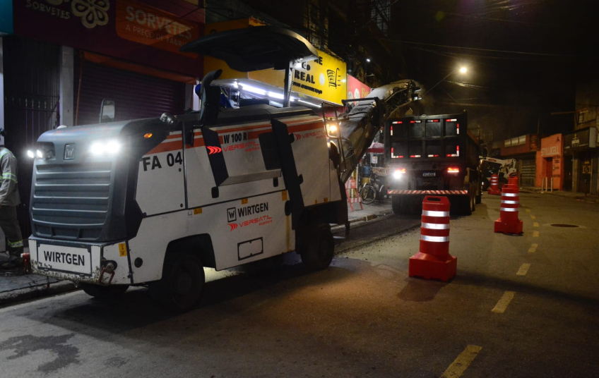 Santo André inicia pacote de obras de mobilidade e drenagem no bairro Cata Preta