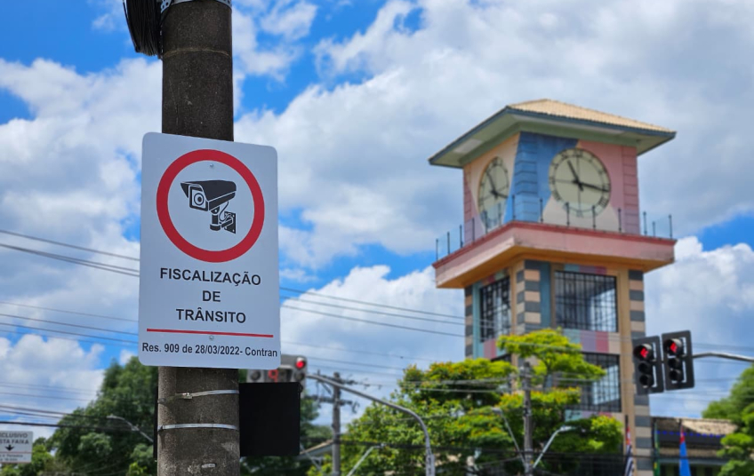 Dez placas foram instaladas na região central e monitoramento inicia nesta quinta-feira (30) - Foto: Gabriel Mazzo/PMETRP