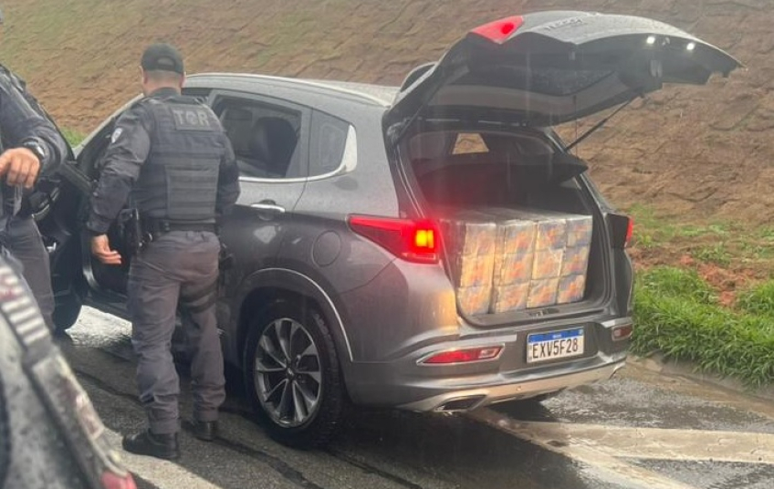 Homem é preso com cocaina avaliada em R$ 6 milhões no interior de SP