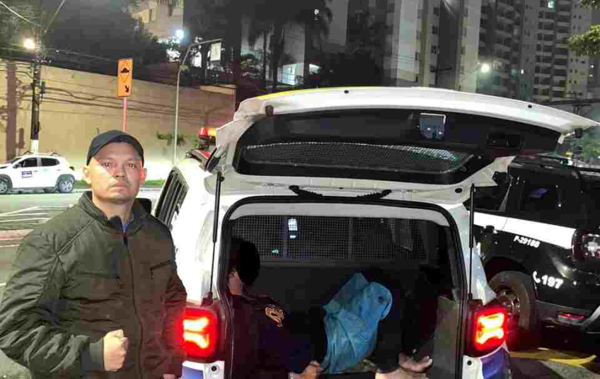 Com apoio do videomonitoramento, GCM de São Bernardo impede fuga e prende suspeito de agredir e roubar mulher