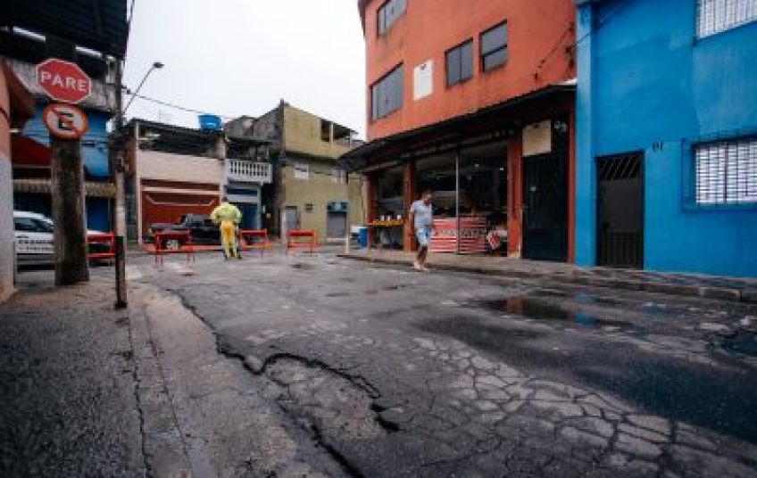 Após quatro décadas, recapeamento asfáltico é realidade no Jardim Limpão, em São Bernardo
