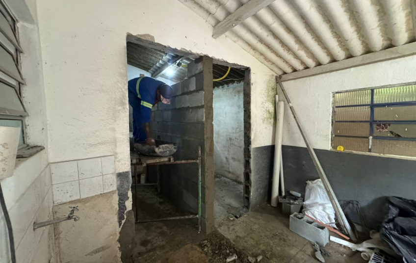 Fundo Social de Ribeirão Pires inicia reforma para implantação de espaço inédito de aulas práticas