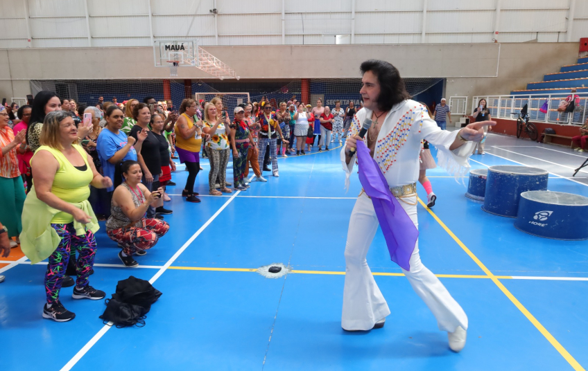 Mauá reúne centenas de participantes em aulão festivo do programa ‘Viver Bem’ e reforça compromisso com prevenção à saúde