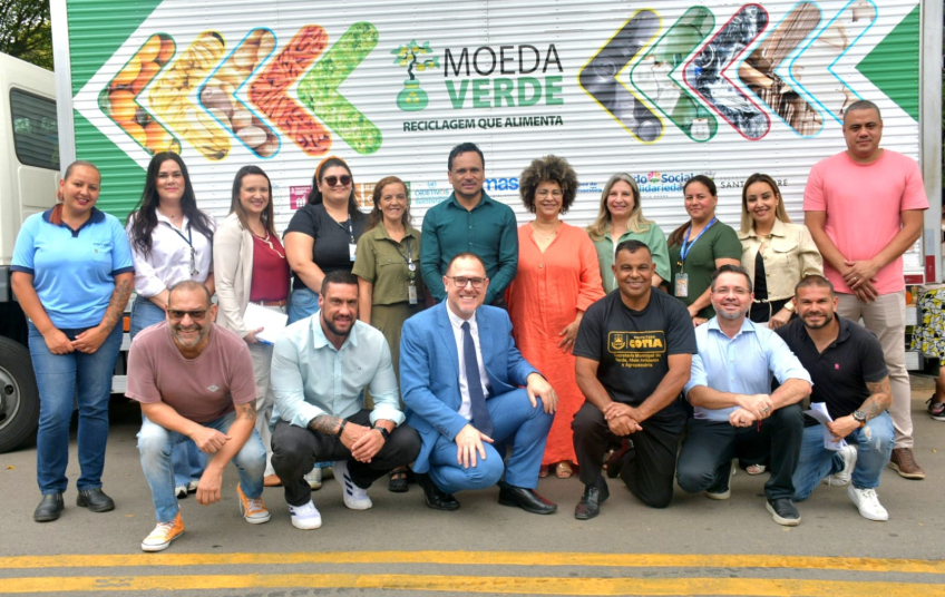 Santo André recebe representantes de Cotia para replicar programa Moeda Verde